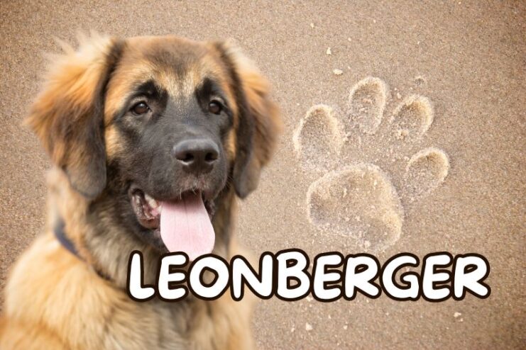 Playful Leonberger